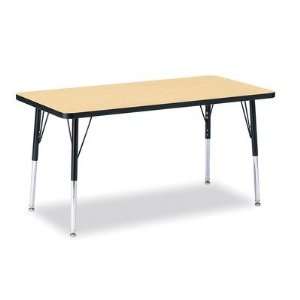   RidgeLine Kydz Activity Rectangle Preschool Table Furniture & Decor