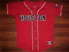 OT Sports NCAA Houston Cougars Red Teamwear Baseball Jersey S Free 