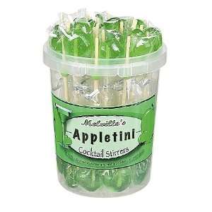 Apple Cocktail Stirrers 30 Count  Grocery & Gourmet Food