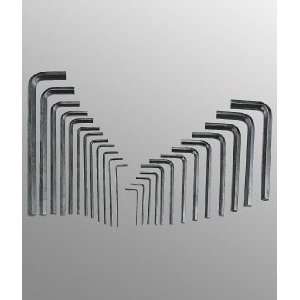  HK 025MS 25 Piece SAE & Metric L Shaped Hex Wrench Set 