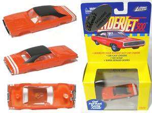 1999 JL T Jet Slot Car ORANGE 1969 DODGE CHARGER RT A+  