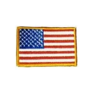  American Flag Patch (Gold Trim) Toys & Games