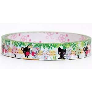  cute animal couples Sticky Tape bears cats Toys & Games
