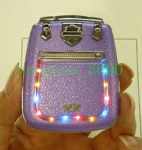 purple Unlocked Cell phone W526 Ladys Handbag Model Quad band Dual 