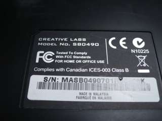 Creative Labs External USB Sound Blaster SB0490  