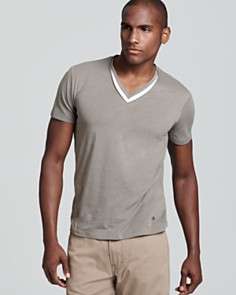 BOSS Orange Talis Lined V Neck Tee