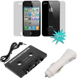   Cassette Tape Adapter for Verizon CMDA / AT&T GSM Apple iPhone 4 4G