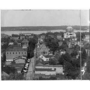   Annapolis,Maryland,Harbor,US Navy Academy Chapel,c1907