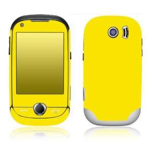 Samsung Corby Pro Decal Skin Sticker   Simply Yellow