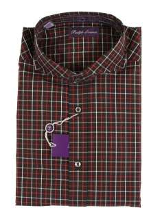 Ralph Lauren Purple Label Black Keaton Dress Shirt XL New $595  