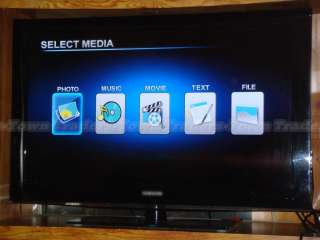   TV Multi Media Player Real Player USB HD/HDD/SD/MMC RMVB AVI  
