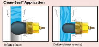 Clean Seal® pnuematic test plugs by (CHERNE)  