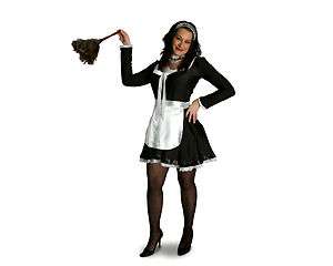 Female French Maid Dress Plus Size Halloween Costume  
