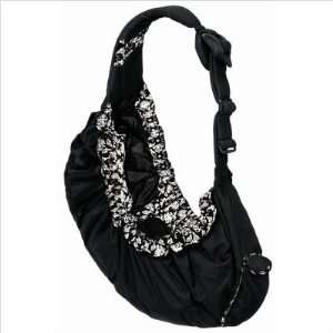  Sling Rider in Black and White Damask Baby