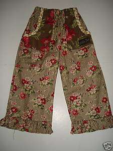 NWOT Matilda Jane Polly Pocket Floral Pants 6 VHTF  