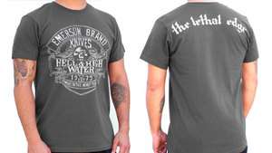 Emerson Knives Shirt Hell and High Water Grey  