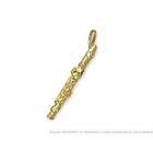 FindingKing 14K Gold FLUTE Jewelry FindingKing