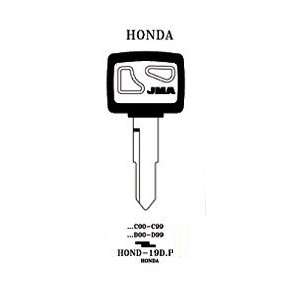  Key blank, Honda (RH)