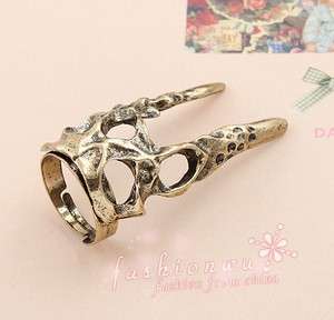   Premier Design Old Bronze Plated Two Tip Tooth Shaped Open Jewelry