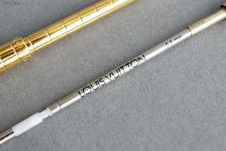   LOUIS VUITTON Goldtone Mechanical Pencil Agenda Made in France  