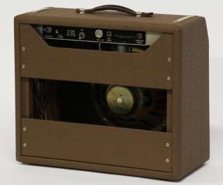 1962 FENDER PRINCETON AMP BROWN VINTAGE TUBE GUITAR AMPLIFIER for TELE 