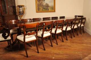 Regency Pedestal Dining Table & Chairs Set Suite Diner  