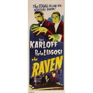 The Raven Movie Poster (14 x 36 Inches   36cm x 92cm) (1935) Insert 