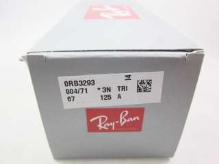 Ray Ban Sunglasses Gunmetal  LensGray Green  RB3293 10 RB3293 004 