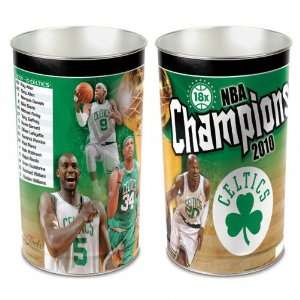  Boston Celtics 2010 NBA Champions Wastebasket
