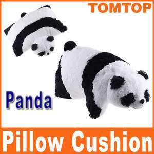 Lovely Pillow Cushion Soft Cartoon Giant Black White Panda Pet Animal 