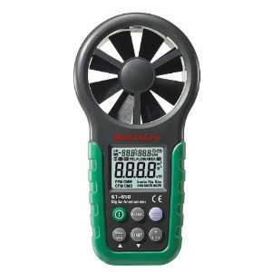 Mastech 61 650 Digital Anemometer with Temperature & Humidity Tester