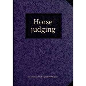  Horse judging International Correspondence Schools Books