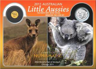 Australia 2011 ANA Show Special Little Aussies Mini Kangaroo + Koala 
