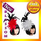   Moulin Rouge Vegas Cabaret Mardi Gras Feather Costume Headband