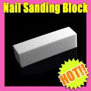 Nail Art Sanding Block File Acrylic Gel S147 1  
