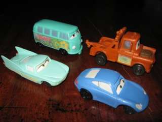 Disney Pixar CARS McDONALDS Lot Of 4 Loose FLO Mater ++  