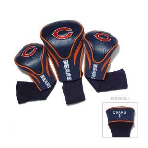  Chicago Bears Nfl 3 Pack Contour Fit Headcover Sports 