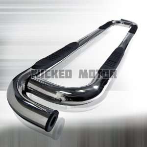 09 Up F150 Super Cab 3 Side Step Bar   Stainless Steel Also Fit 97 Hd 