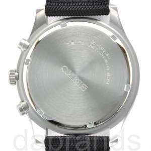 Seiko Military Sports Chronograph WR100M Quartz Watch SNDA57 SNDA57P1 