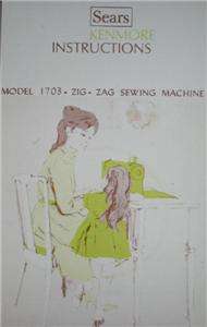 Kenmore 158.17032 Sewing Machine Instruction Manual CD  