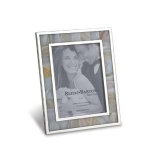    Reed & Barton Mother of Pearl 4x6 Picture Frame