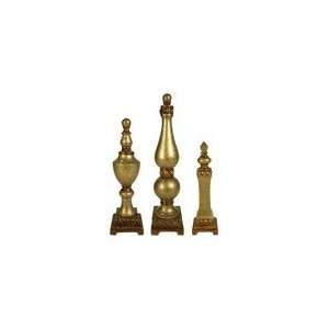  Set/3 Lisbon Finials Finial by Sterling Industries 97 6164 