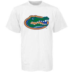  Florida Gators White Big Logo T shirt