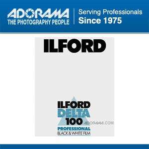 Ilford Delta Pro 100 Fine Grain B/W Film, 4x5, 25 Sheet #1743445 