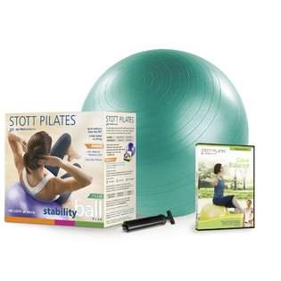   Stability Ball Plus Gift Pack with DVD (Green, 65 cm) 