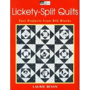  BK2349 LICKETY SPLIT QUILTS BY tHAT PATCHWORK PLACE Arts 