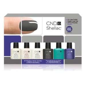  CND Shellac Collection   6 NEW COLORS 0.25oz Beauty