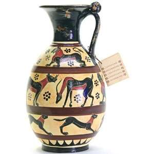  Corinthian Animal Black Figure Greek Vase