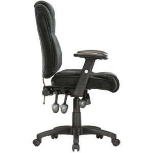  Sauder Gruga Fully Ergonomic Chair Fabric Black Office 