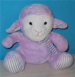 Plush Stuffed Target Purple Baby Lamb Doll Toy Lovey  